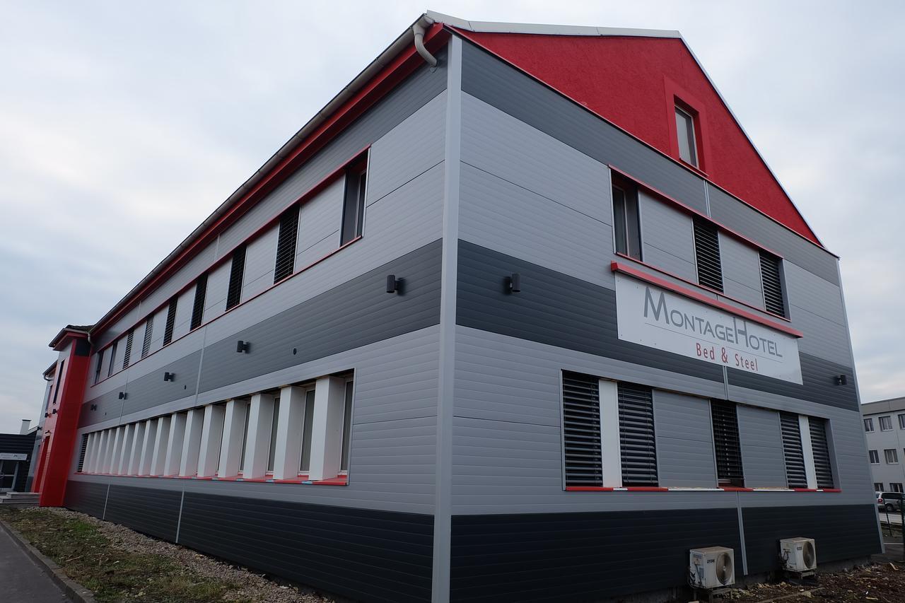 Montagehotel Bed & Steel Linz Exterior foto