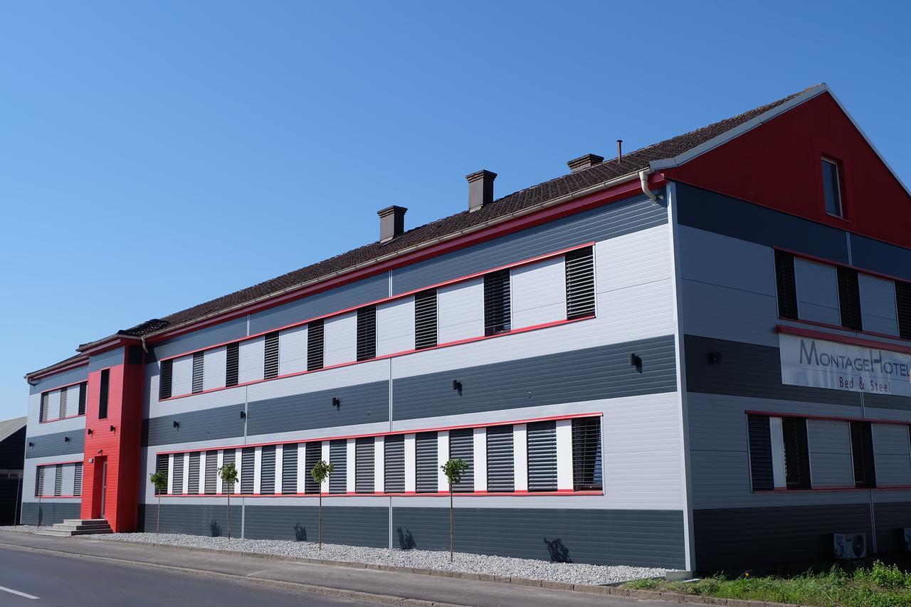 Montagehotel Bed & Steel Linz Exterior foto